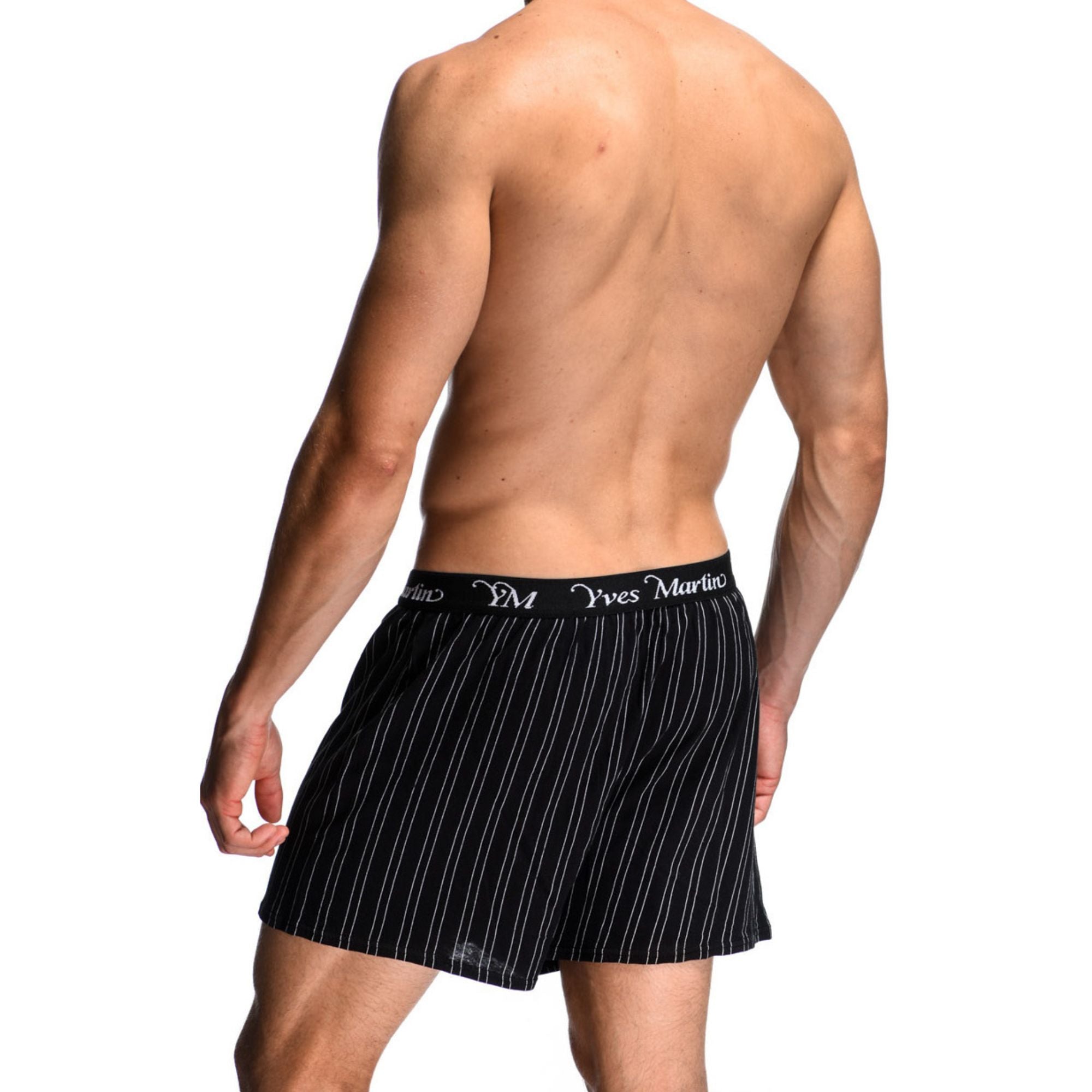 Boxer av rayures en jersey