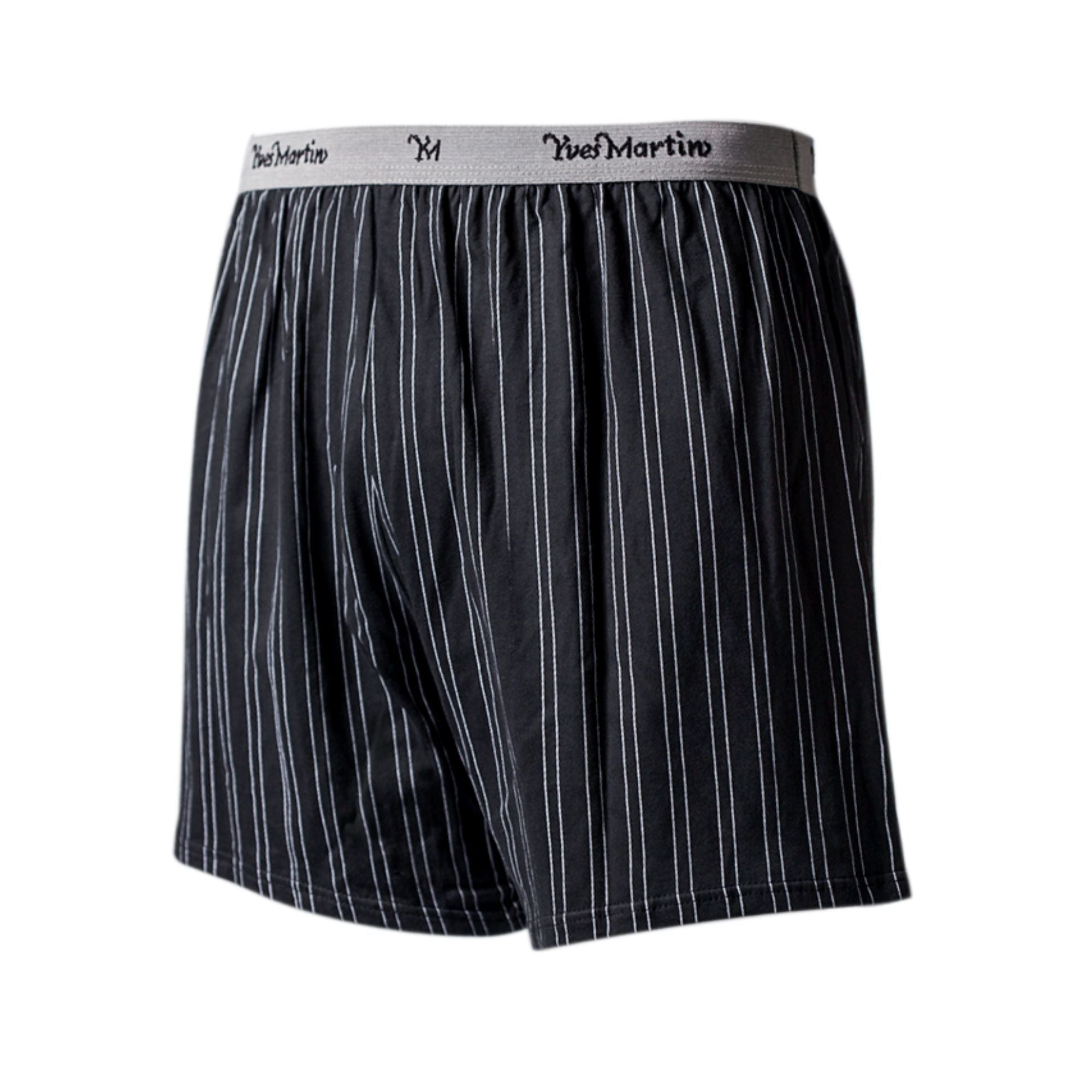 Boxer av rayures en jersey